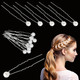 Elegant Large 10mm Pearl Head Hair Pins